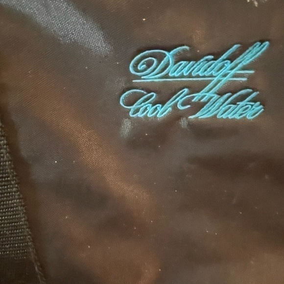 Cool Water Davidoff Tote, 15” x 18” x 3”, Heavy Duty Tote, Large Zipper… - Picture 2 of 3